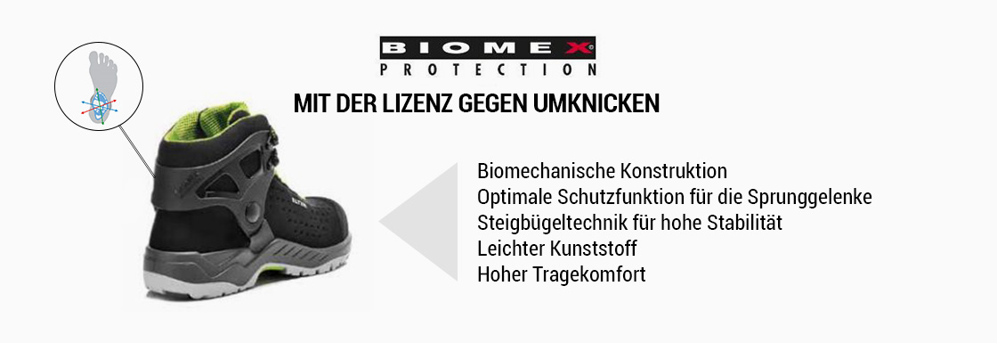 ELTEN Sicherheitsschnürstiefel RENZO Biomex GTX S3 ELTEN | | STORE CI ESD GORE-TEX
